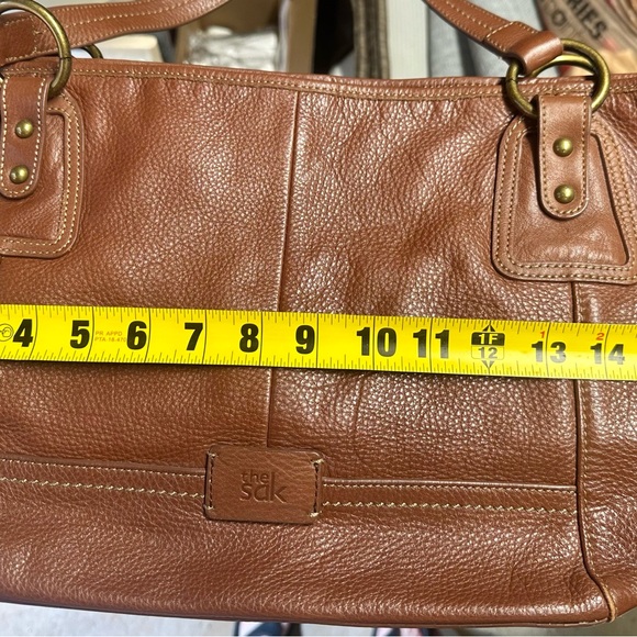 Beautiful Pebbled Leather The Sak Tote Handbag - Picture 13 of 13